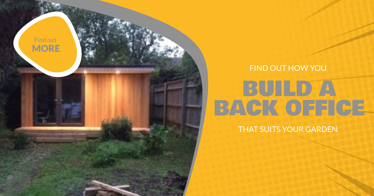 How do you build a backyard office